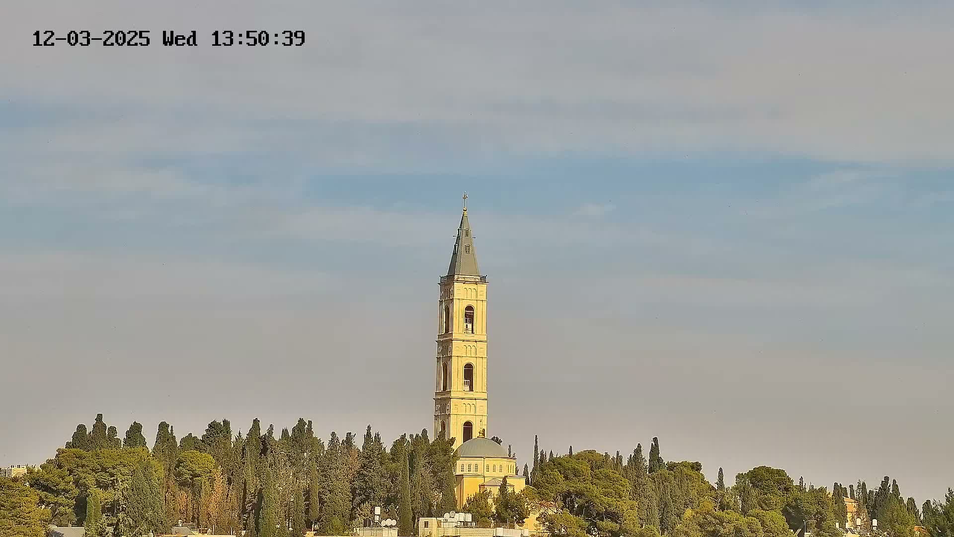 East Quds (East Jerusalem) Mount Olives Summit Live Cam - At-Tur, East Quds (East Jerusalem), Palestine