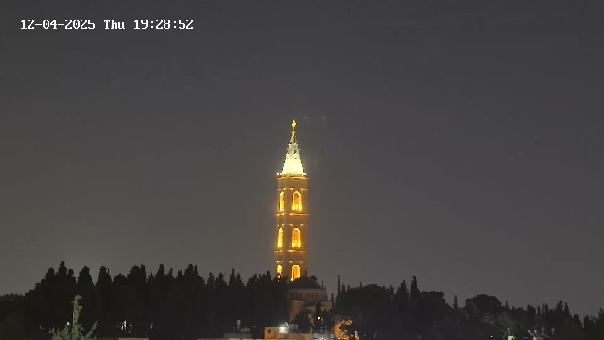 East Quds (East Jerusalem) Mount Olives Summit Live Cam - At-Tur, East Quds (East Jerusalem), Palestine