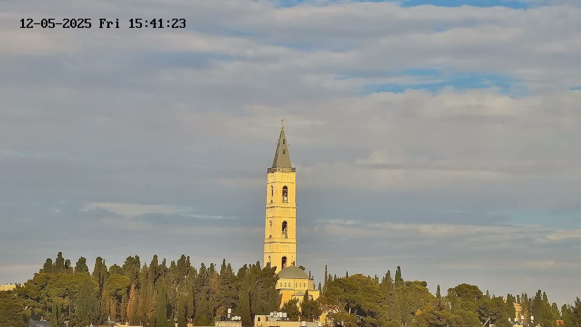 East Quds (East Jerusalem) Mount Olives Summit Live Cam - At-Tur, East Quds (East Jerusalem), Palestine