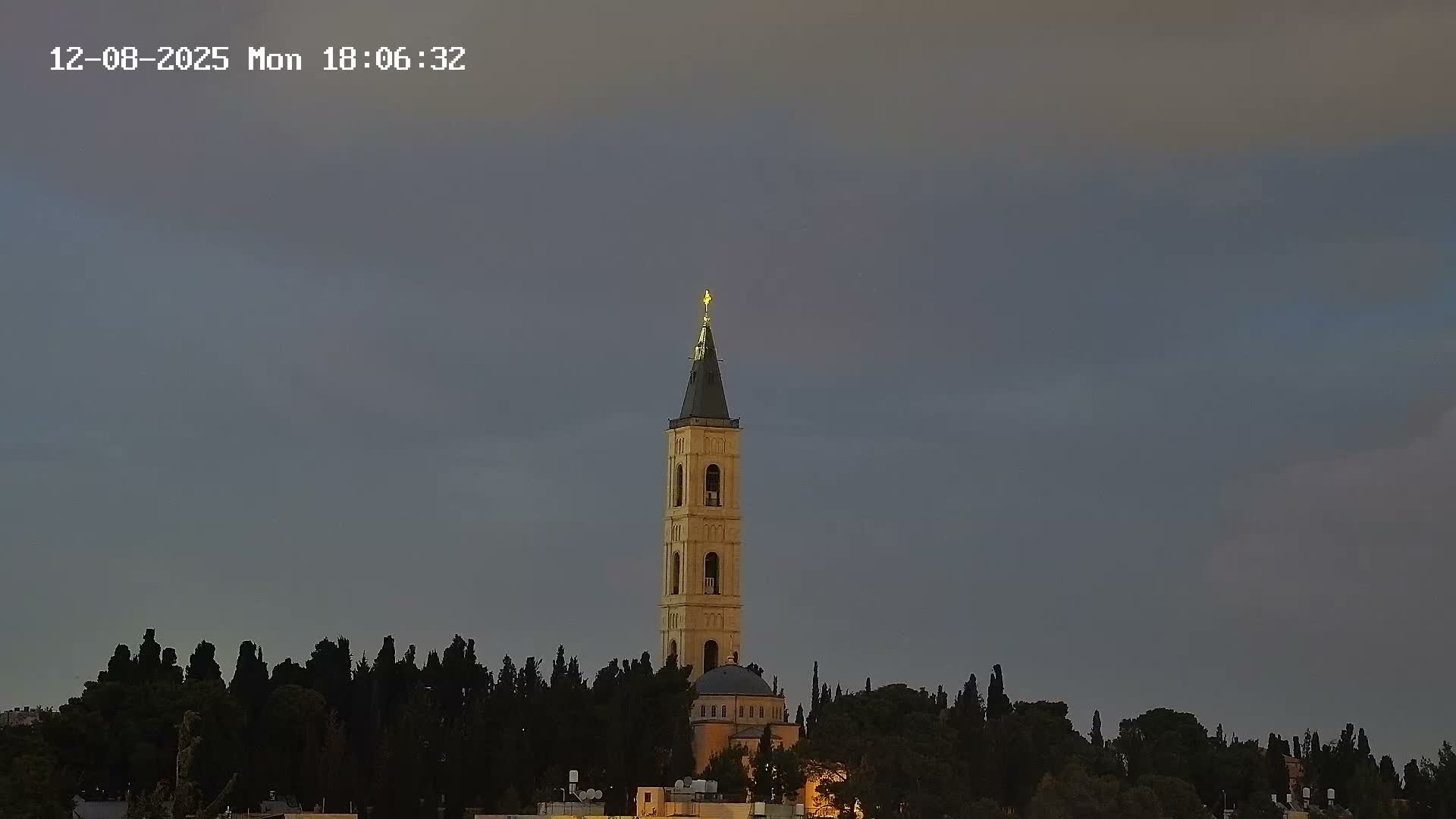 East Quds (East Jerusalem) Mount Olives Summit Live Cam - At-Tur, East Quds (East Jerusalem), Palestine