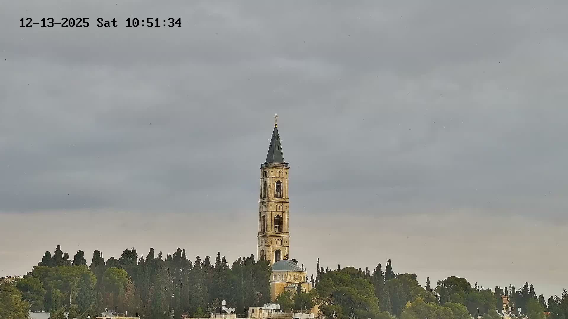 East Quds (East Jerusalem) Mount Olives Summit Live Cam - At-Tur, East Quds (East Jerusalem), Palestine