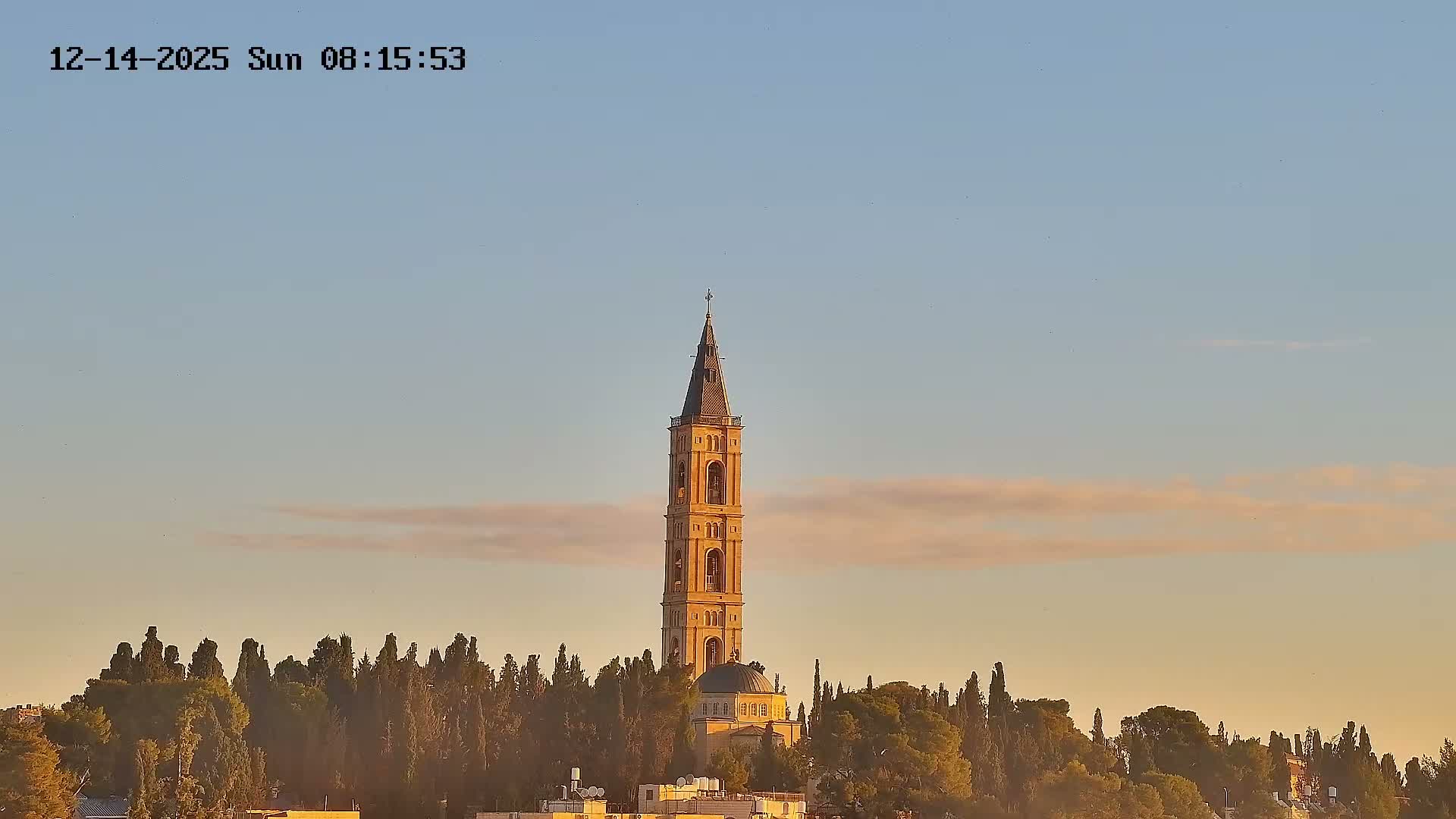 East Quds (East Jerusalem) Mount Olives Summit Live Cam - At-Tur, East Quds (East Jerusalem), Palestine
