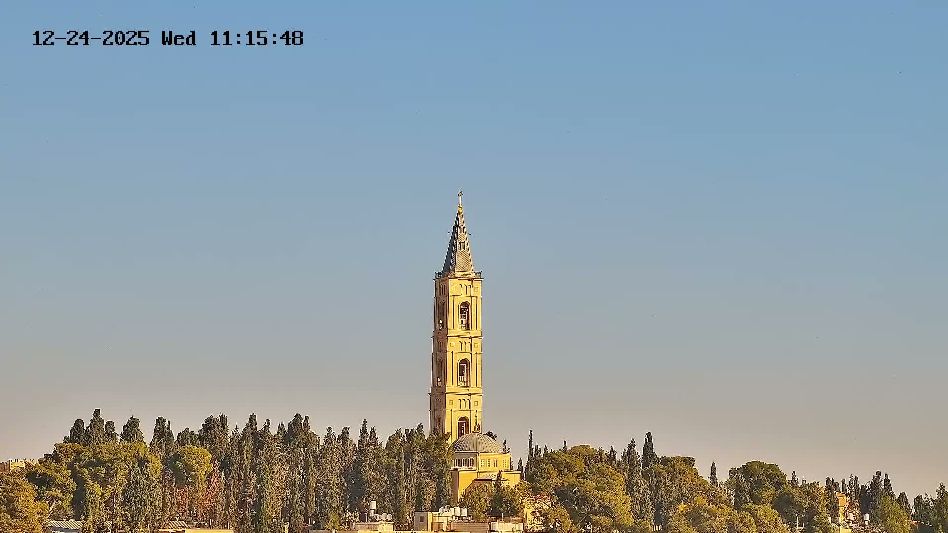 East Quds (East Jerusalem) Mount Olives Summit Live Cam - At-Tur, East Quds (East Jerusalem), Palestine