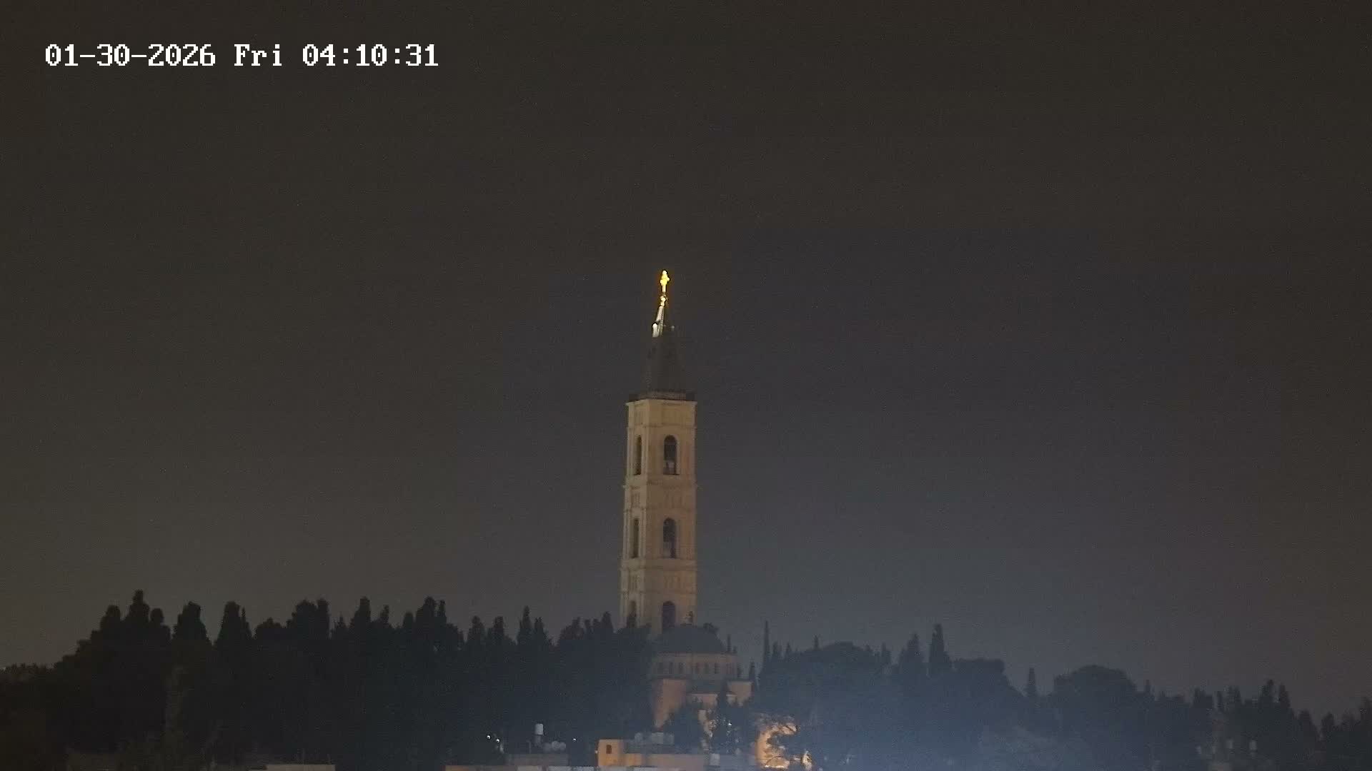 East Quds (East Jerusalem) Mount Olives Summit Live Cam - At-Tur, East Quds (East Jerusalem), Palestine