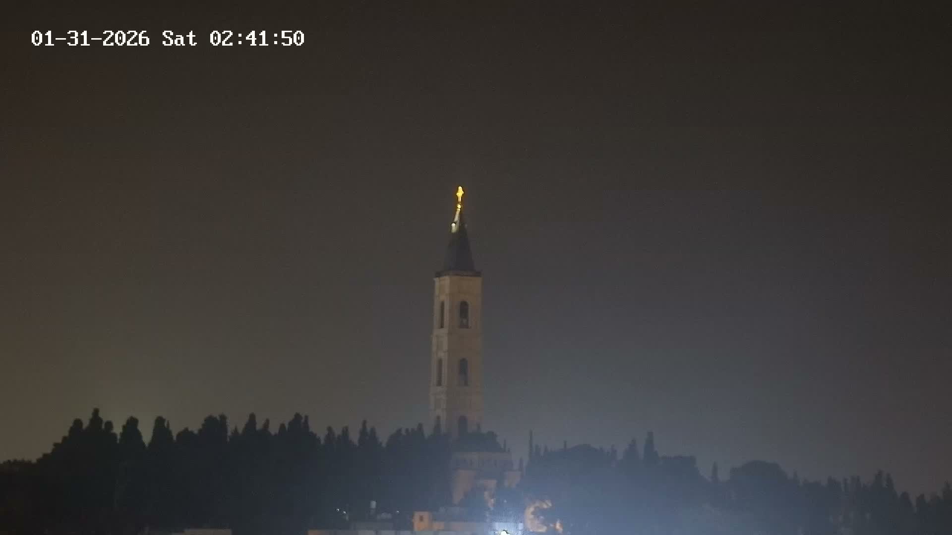 East Quds (East Jerusalem) Mount Olives Summit Live Cam - At-Tur, East Quds (East Jerusalem), Palestine