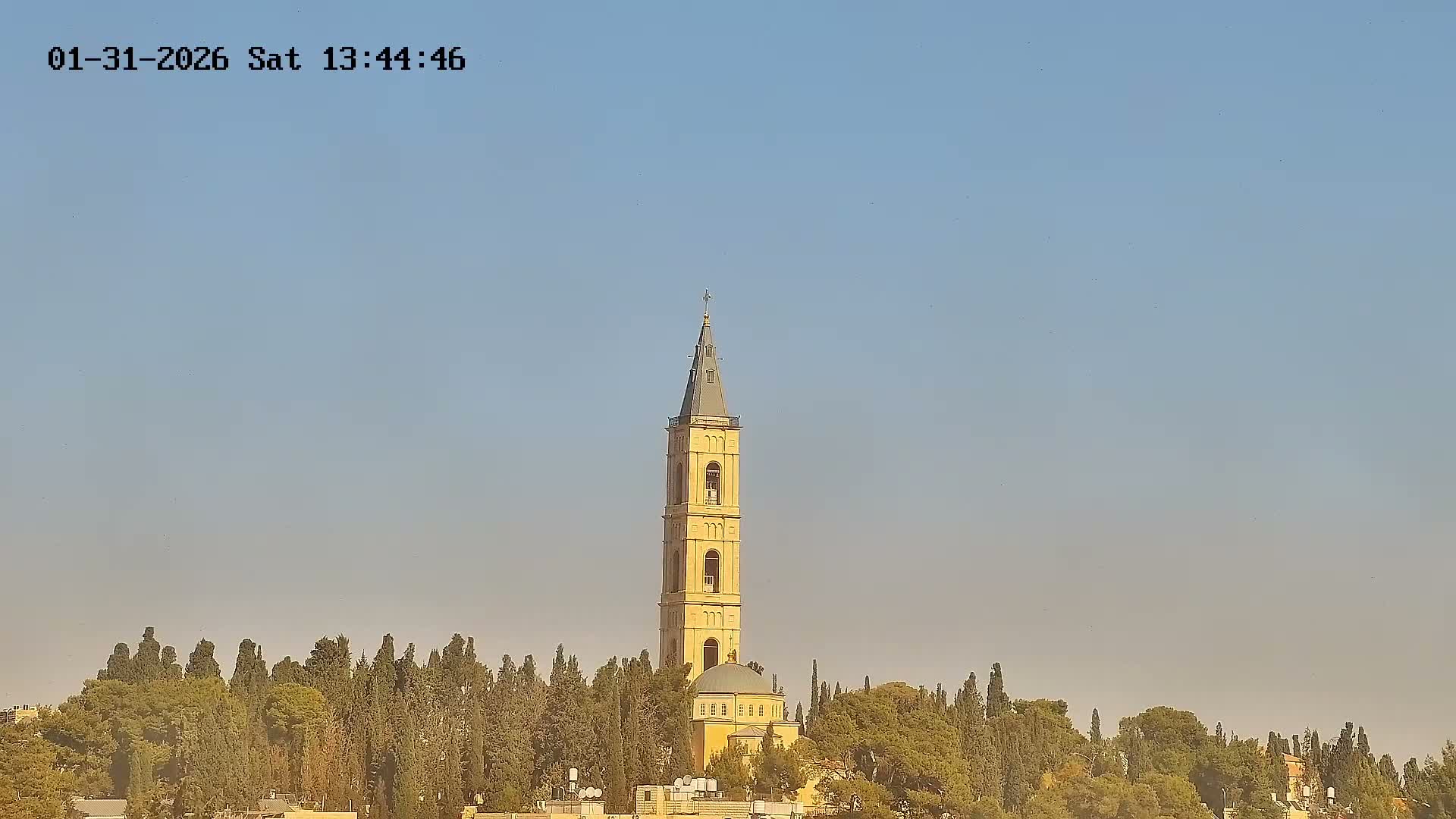East Quds (East Jerusalem) Mount Olives Summit Live Cam - At-Tur, East Quds (East Jerusalem), Palestine