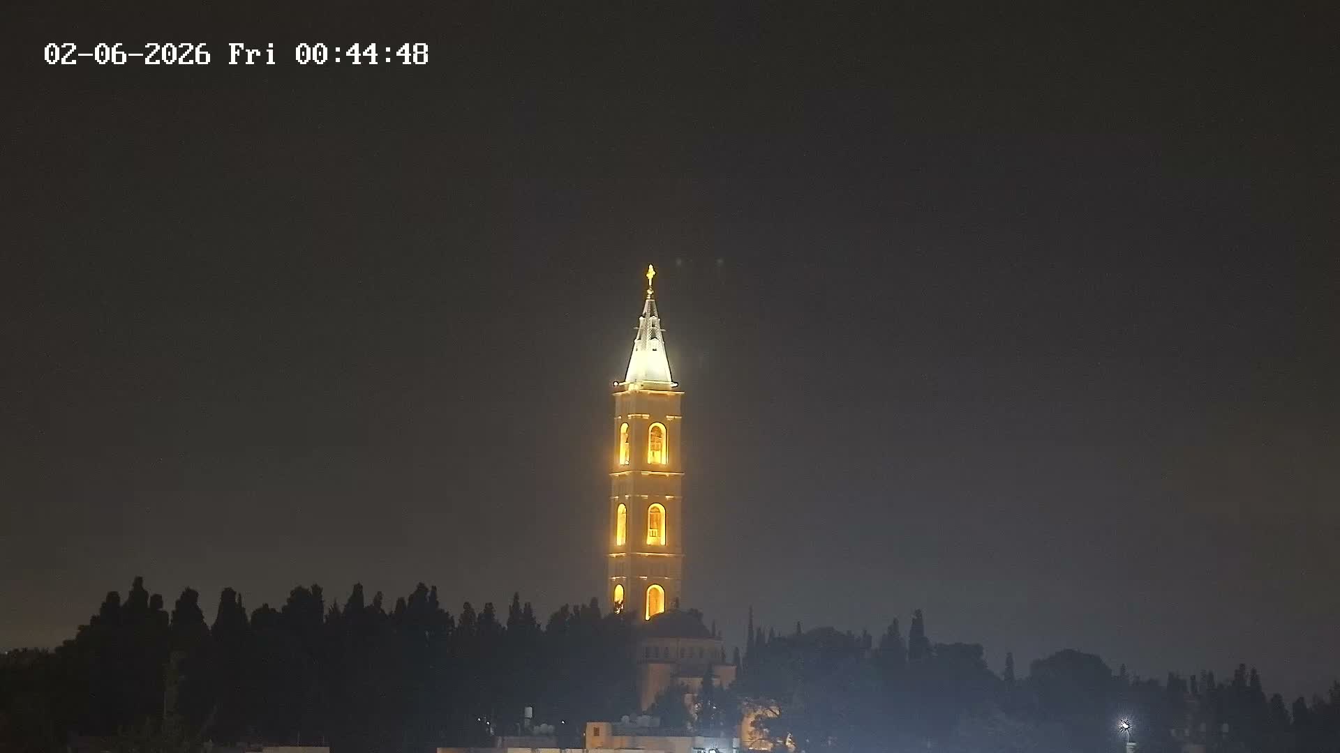 East Quds (East Jerusalem) Mount Olives Summit Live Cam - At-Tur, East Quds (East Jerusalem), Palestine
