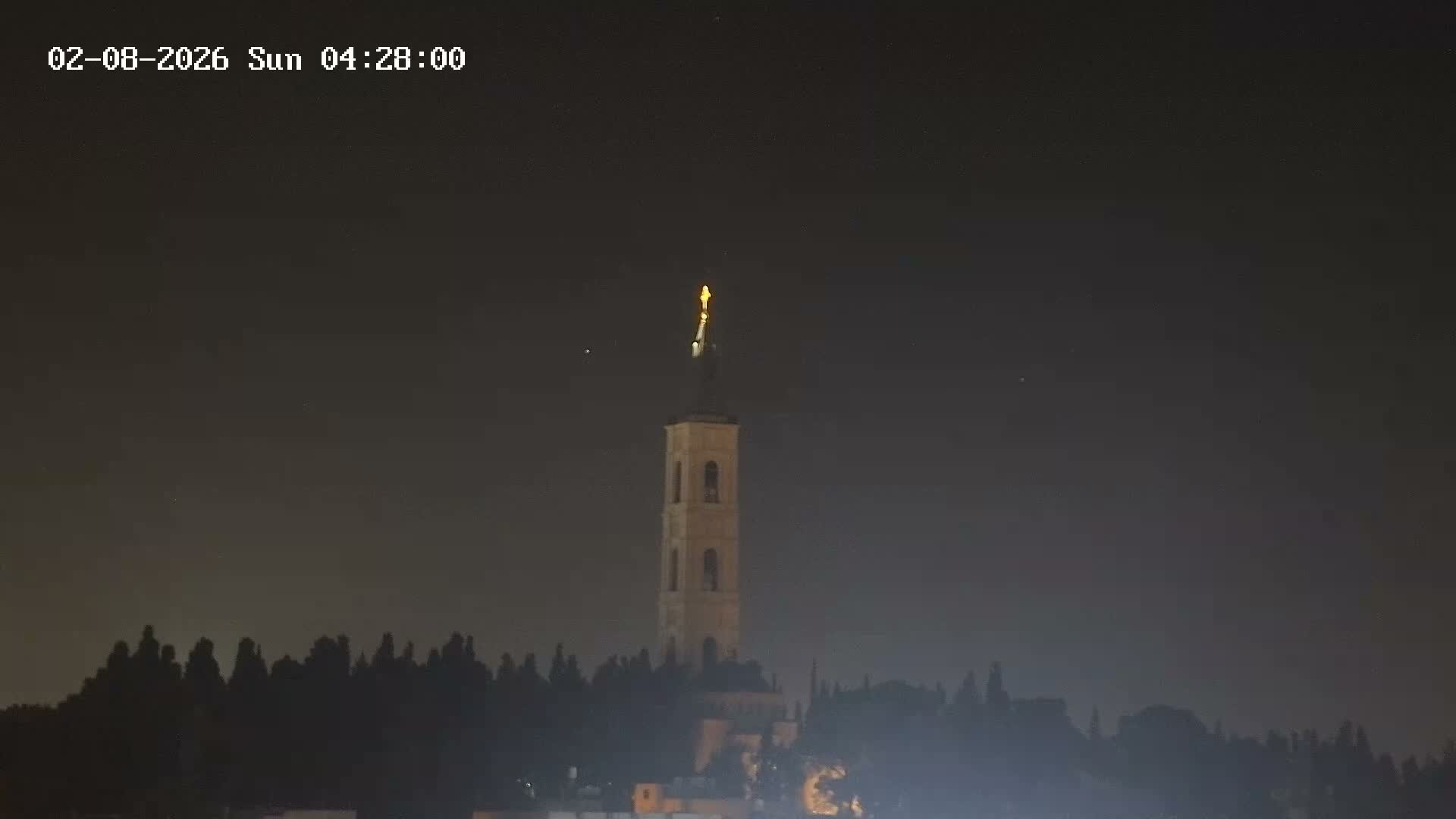 East Quds (East Jerusalem) Mount Olives Summit Live Cam - At-Tur, East Quds (East Jerusalem), Palestine