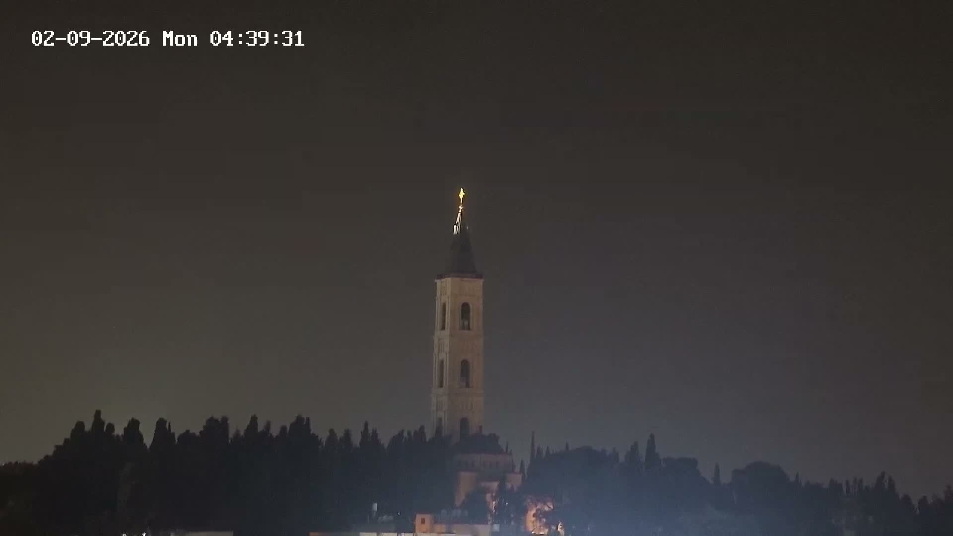 East Quds (East Jerusalem) Mount Olives Summit Live Cam - At-Tur, East Quds (East Jerusalem), Palestine