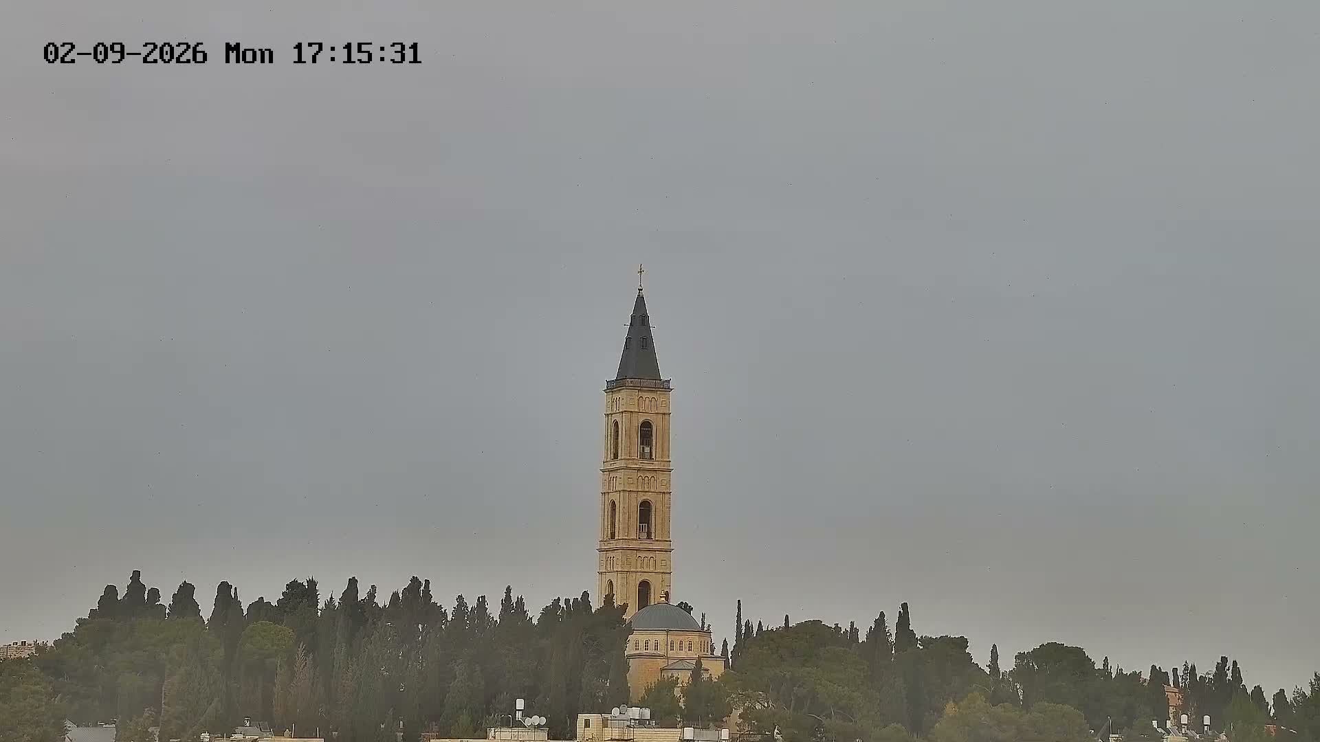 East Quds (East Jerusalem) Mount Olives Summit Live Cam - At-Tur, East Quds (East Jerusalem), Palestine