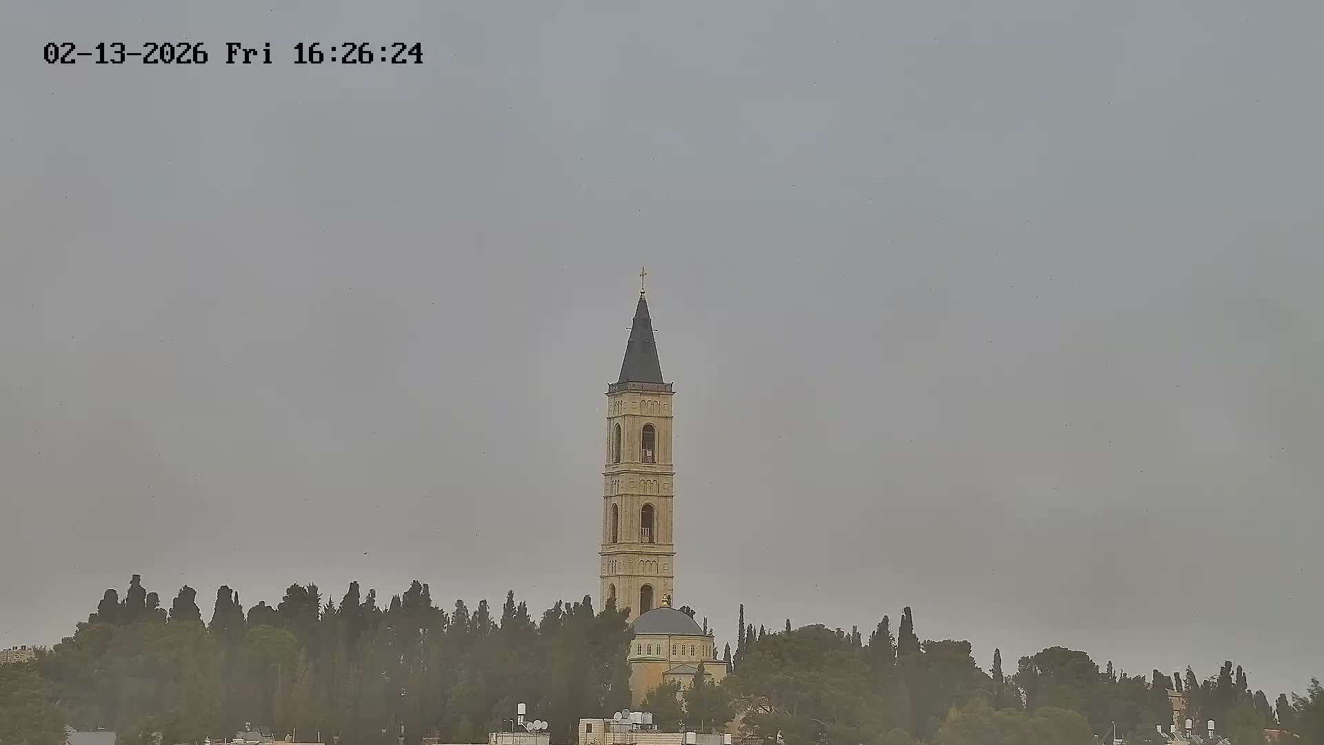 East Quds (East Jerusalem) Mount Olives Summit Live Cam - At-Tur, East Quds (East Jerusalem), Palestine