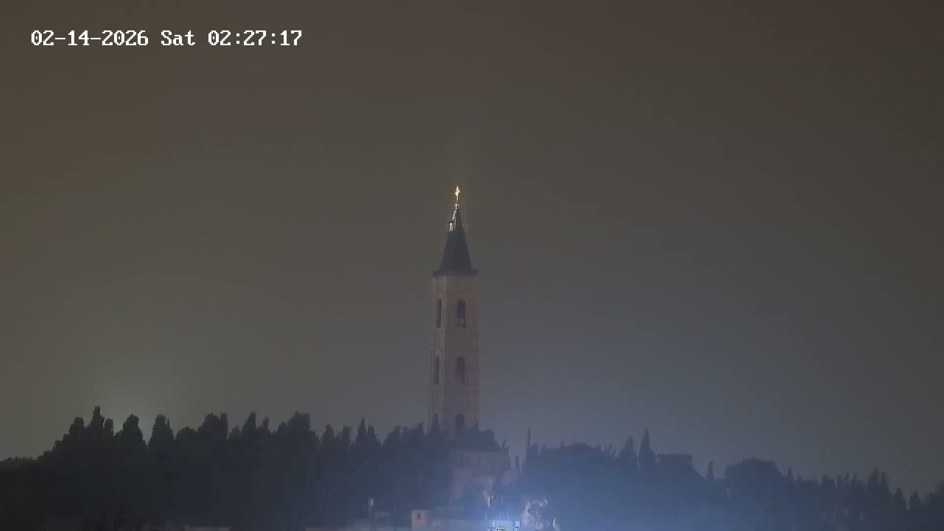 East Quds (East Jerusalem) Mount Olives Summit Live Cam - At-Tur, East Quds (East Jerusalem), Palestine