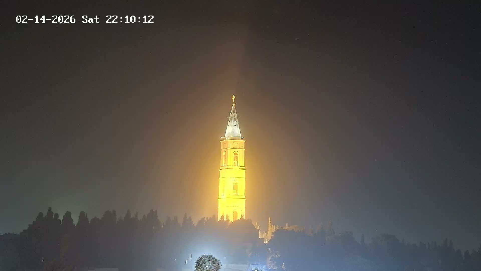 East Quds (East Jerusalem) Mount Olives Summit Live Cam - At-Tur, East Quds (East Jerusalem), Palestine
