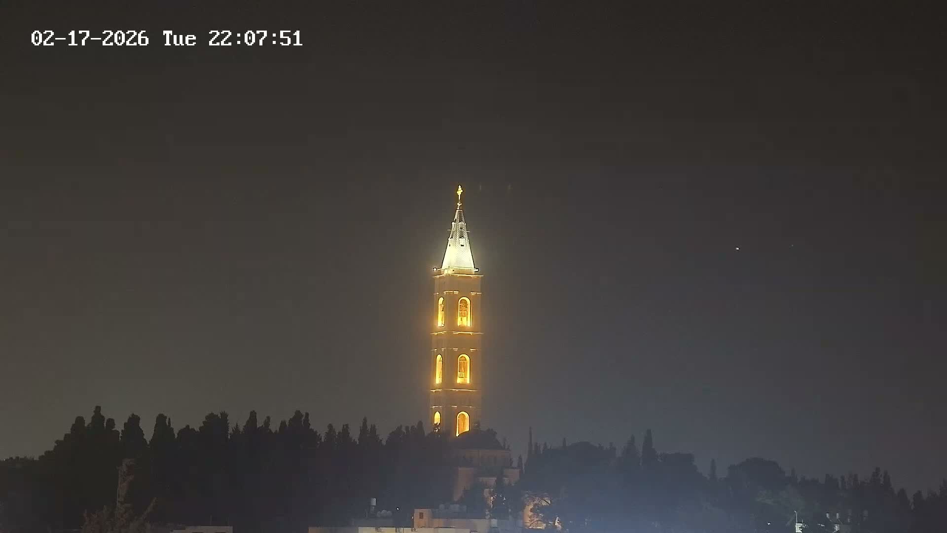 East Quds (East Jerusalem) Mount Olives Summit Live Cam - At-Tur, East Quds (East Jerusalem), Palestine