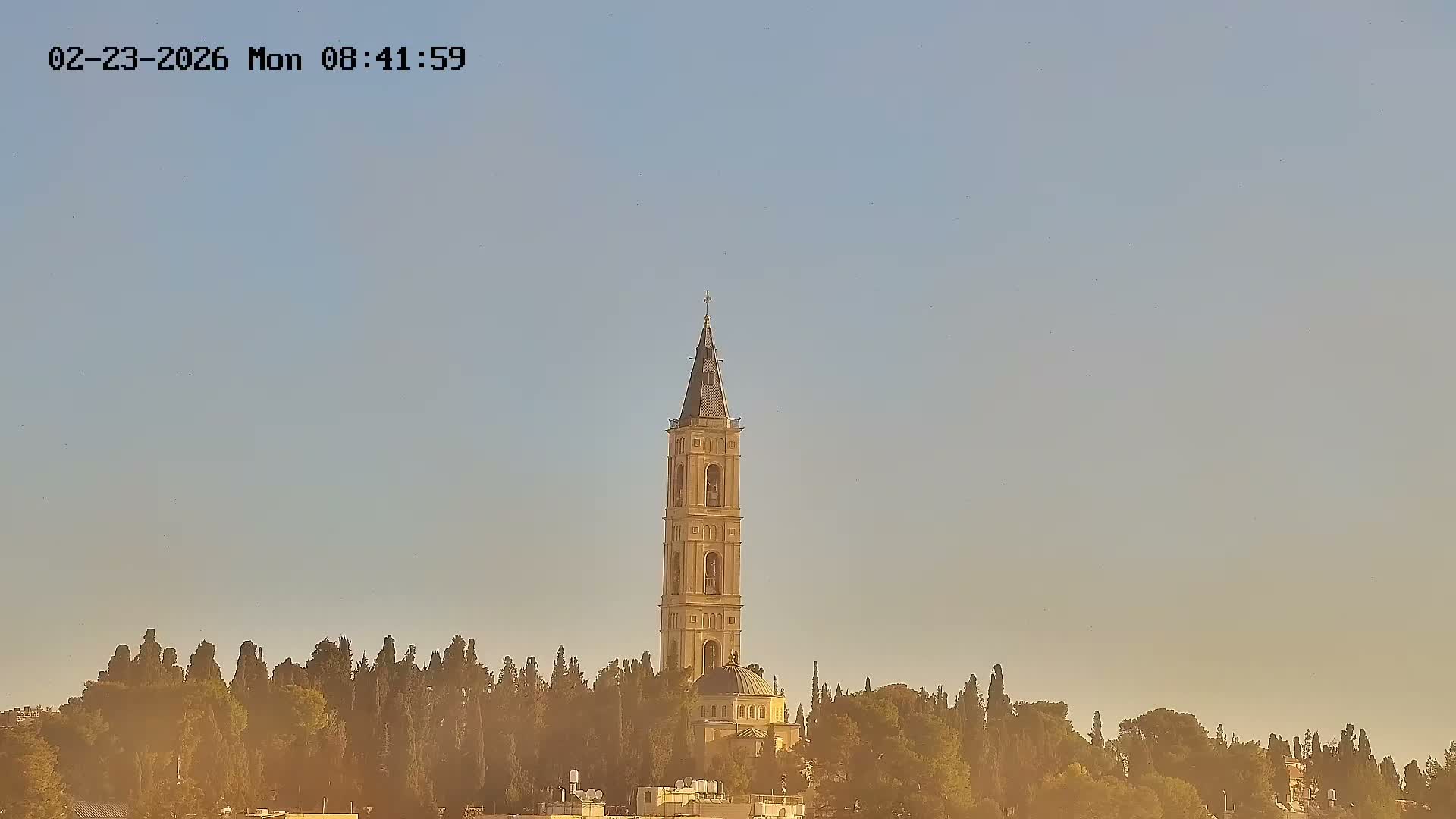 East Quds (East Jerusalem) Mount Olives Summit Live Cam - At-Tur, East Quds (East Jerusalem), Palestine