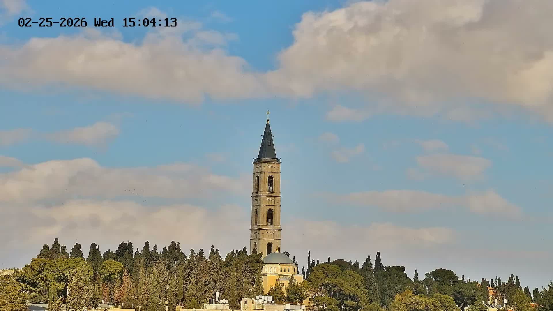 East Quds (East Jerusalem) Mount Olives Summit Live Cam - At-Tur, East Quds (East Jerusalem), Palestine