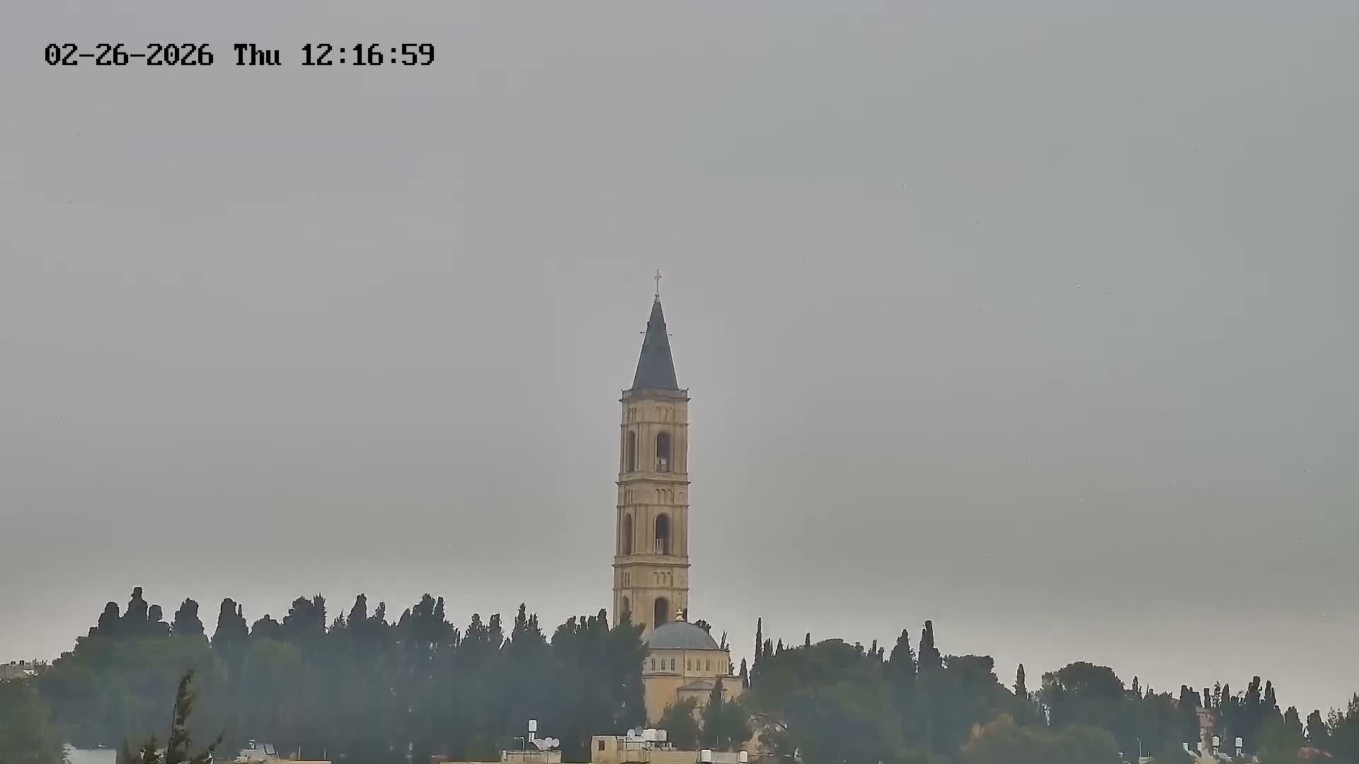 East Quds (East Jerusalem) Mount Olives Summit Live Cam - At-Tur, East Quds (East Jerusalem), Palestine