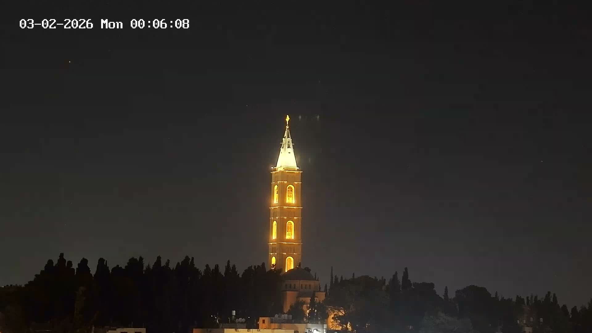 East Quds (East Jerusalem) Mount Olives Summit Live Cam - At-Tur, East Quds (East Jerusalem), Palestine