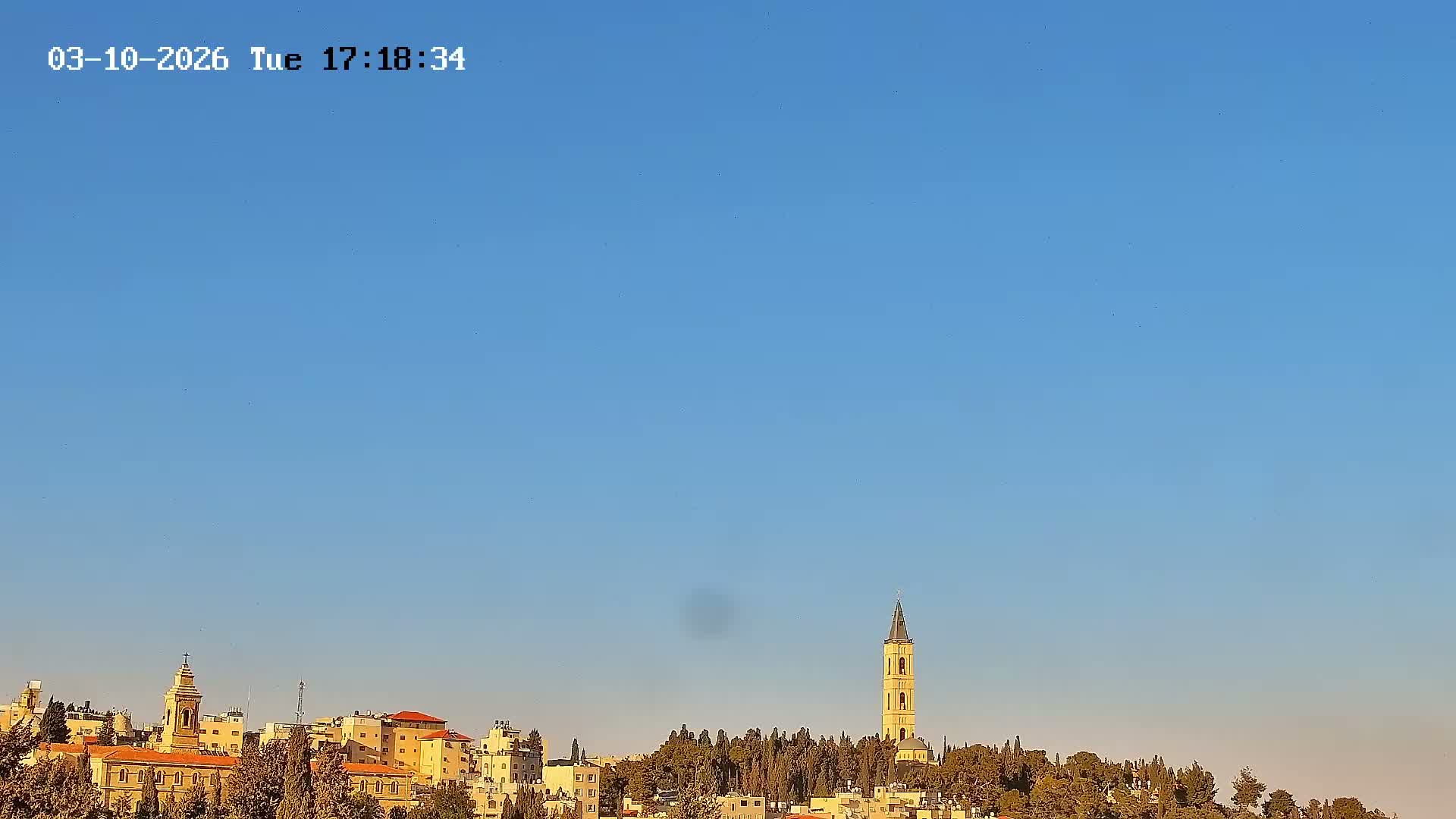 East Quds (East Jerusalem) Mount Olives Summit Live Cam - At-Tur, East Quds (East Jerusalem), Palestine