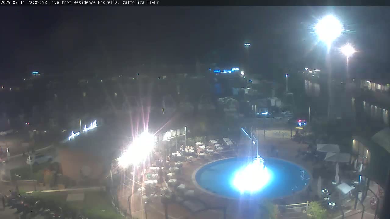 Cattolica Piazza del Porto Square & Yatch Club Marina of Cattolica Live Cam - Rimini, Emilia-Romagna, Italy 