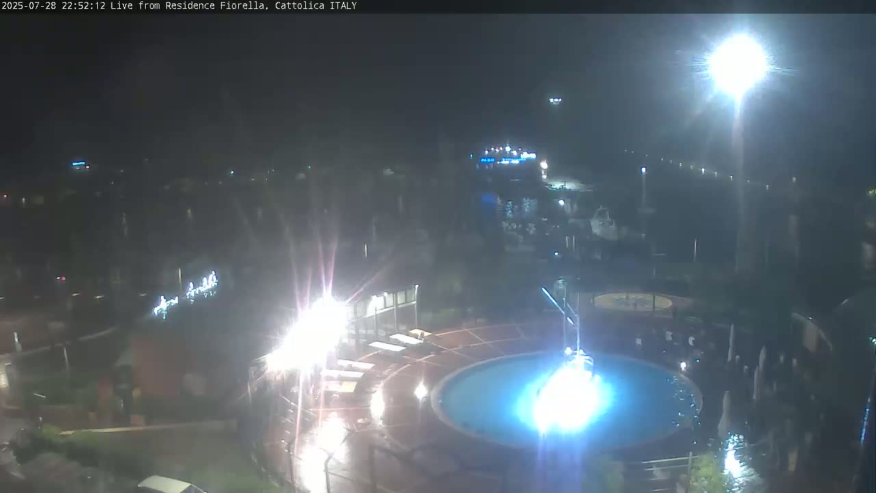 Cattolica Piazza del Porto Square & Yatch Club Marina of Cattolica Live Cam - Rimini, Emilia-Romagna, Italy 
