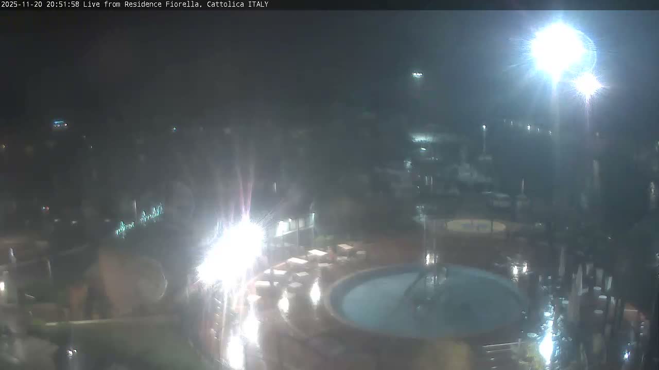 Cattolica Piazza del Porto Square & Yatch Club Marina of Cattolica Live Cam - Rimini, Emilia-Romagna, Italy 