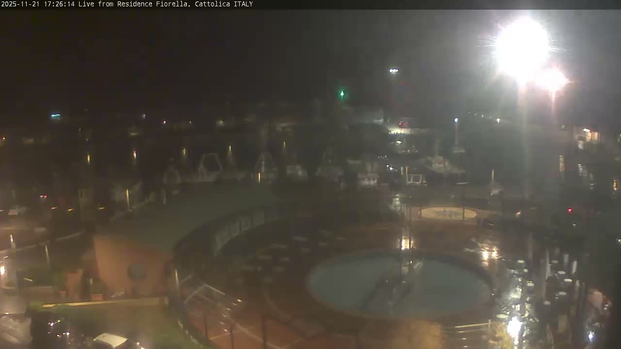 Cattolica Piazza del Porto Square & Yatch Club Marina of Cattolica Live Cam - Rimini, Emilia-Romagna, Italy 