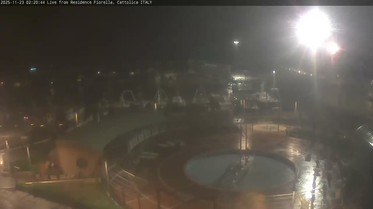 Cattolica Piazza del Porto Square & Yatch Club Marina of Cattolica Live Cam - Rimini, Emilia-Romagna, Italy 