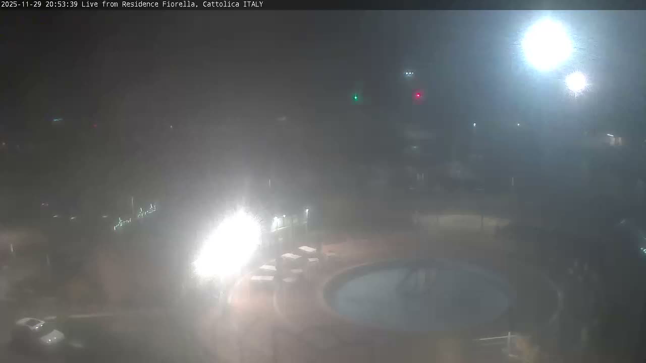 Cattolica Piazza del Porto Square & Yatch Club Marina of Cattolica Live Cam - Rimini, Emilia-Romagna, Italy 