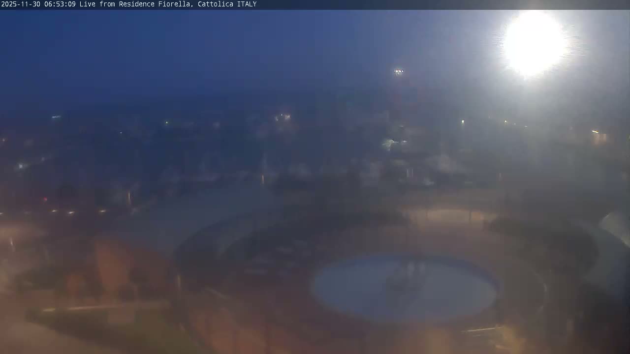 Cattolica Piazza del Porto Square & Yatch Club Marina of Cattolica Live Cam - Rimini, Emilia-Romagna, Italy 