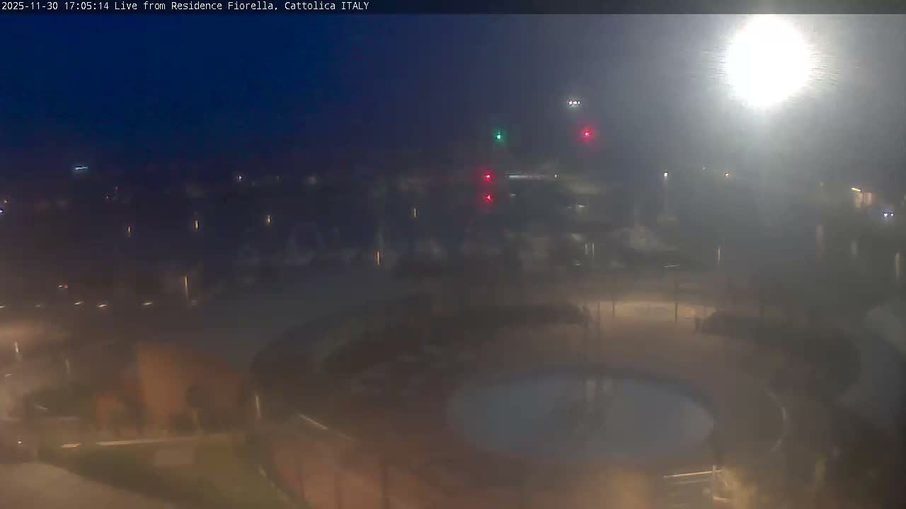 Cattolica Piazza del Porto Square & Yatch Club Marina of Cattolica Live Cam - Rimini, Emilia-Romagna, Italy 