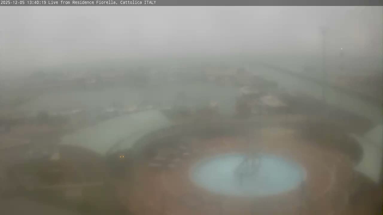 Cattolica Piazza del Porto Square & Yatch Club Marina of Cattolica Live Cam - Rimini, Emilia-Romagna, Italy 