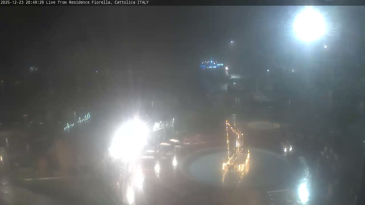 Cattolica Piazza del Porto Square & Yatch Club Marina of Cattolica Live Cam - Rimini, Emilia-Romagna, Italy 