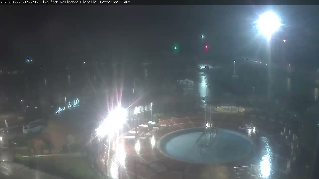 Cattolica Piazza del Porto Square & Yatch Club Marina of Cattolica Live Cam - Rimini, Emilia-Romagna, Italy 