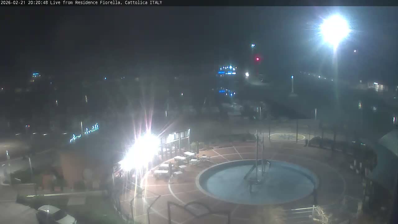 Cattolica Piazza del Porto Square & Yatch Club Marina of Cattolica Live Cam - Rimini, Emilia-Romagna, Italy 