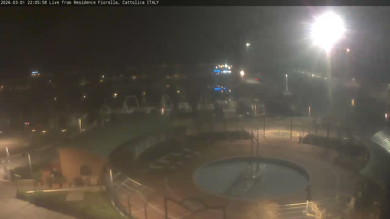 Cattolica Piazza del Porto Square & Yatch Club Marina of Cattolica Live Cam - Rimini, Emilia-Romagna, Italy 