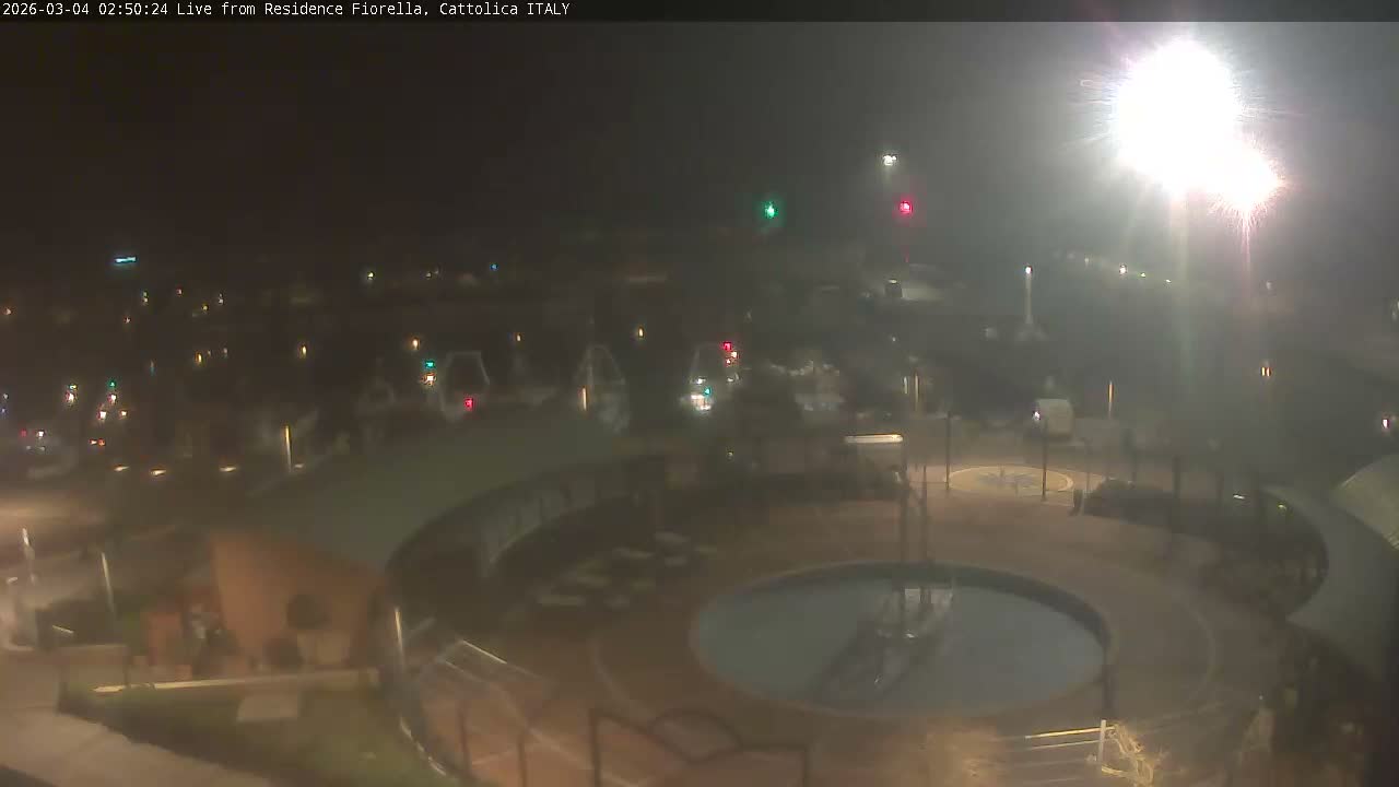 Cattolica Piazza del Porto Square & Yatch Club Marina of Cattolica Live Cam - Rimini, Emilia-Romagna, Italy 