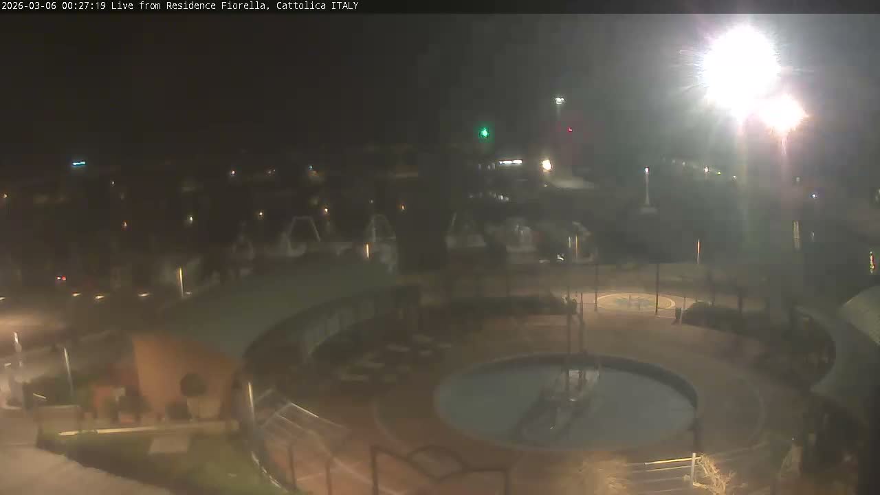 Cattolica Piazza del Porto Square & Yatch Club Marina of Cattolica Live Cam - Rimini, Emilia-Romagna, Italy 