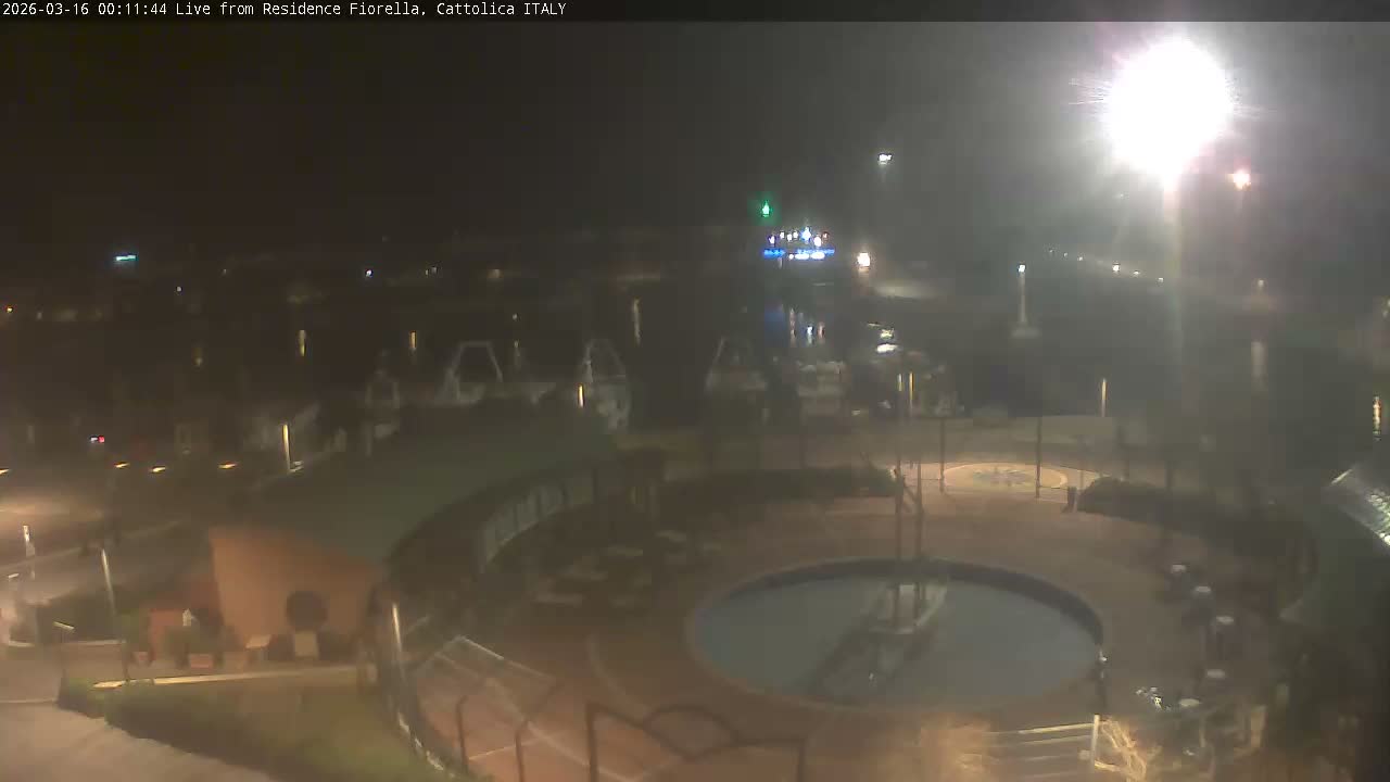 Cattolica Piazza del Porto Square & Yatch Club Marina of Cattolica Live Cam - Rimini, Emilia-Romagna, Italy 
