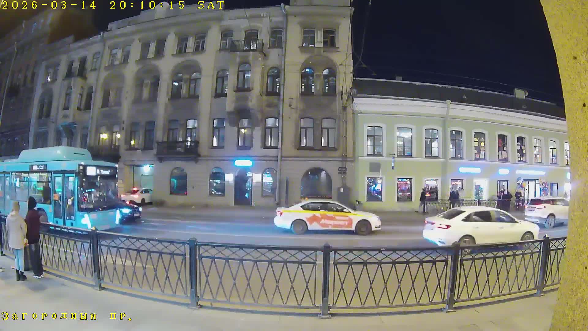 St. Petersburg, Nevskiy Avenue Live Cam - Dvortsovy, Tsentralny, Saint Petersburg, Northwestern (Severo-Zapadnyy), Russia