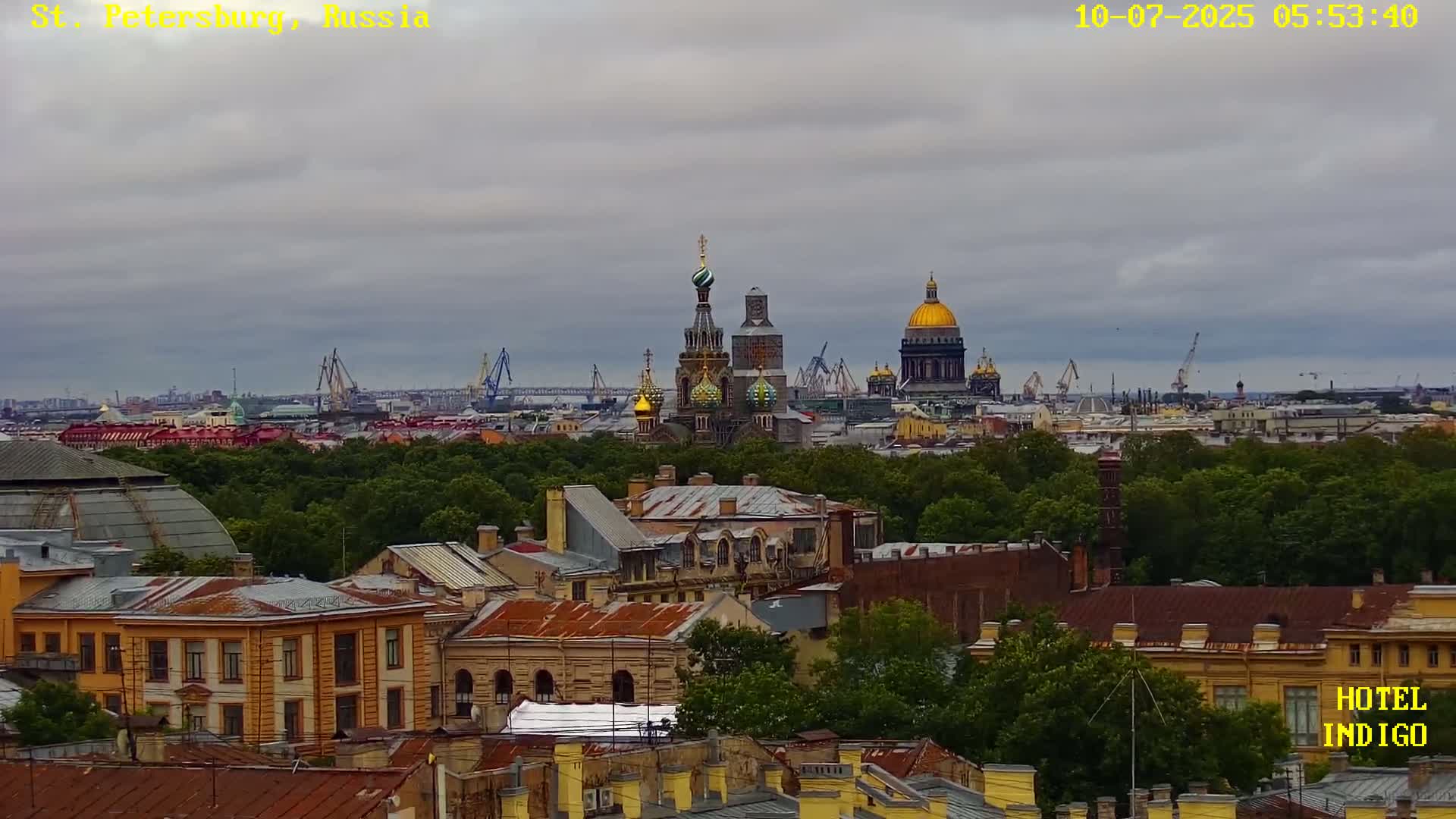 St. Petersburg Panaromic 360 Skyline Live Cam - Liteyny, Tsentralny, Saint Petersburg, Northwestern (Severo-Zapadnyy), Russia