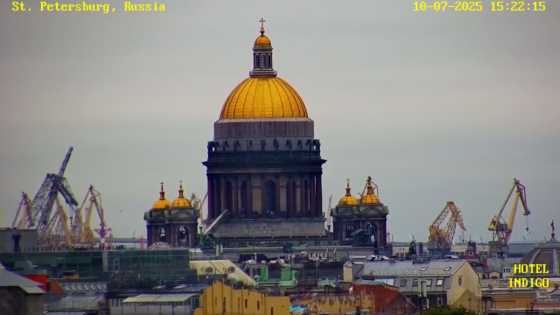 St. Petersburg Panaromic 360 Skyline Live Cam - Liteyny, Tsentralny, Saint Petersburg, Northwestern (Severo-Zapadnyy), Russia