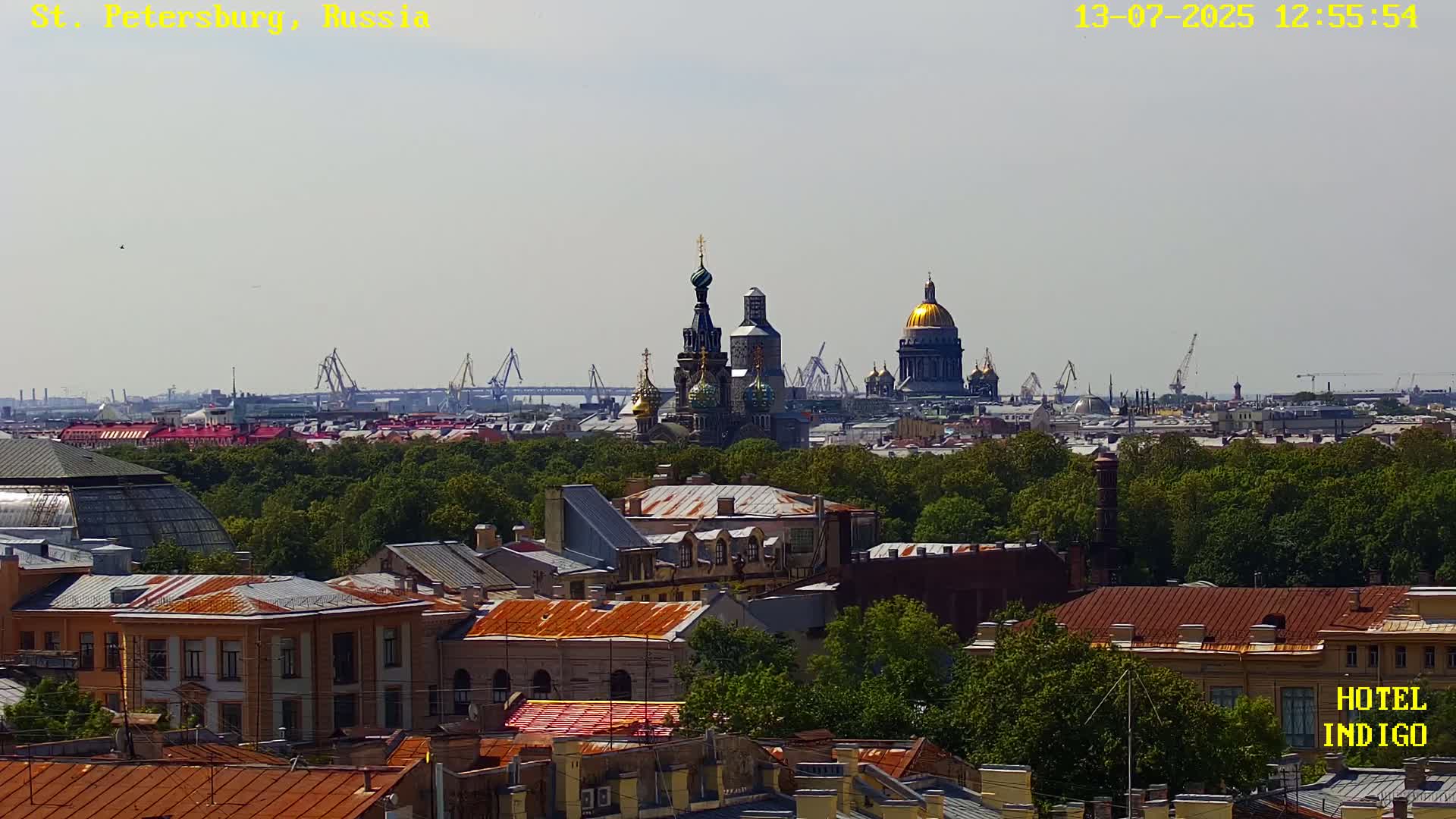 St. Petersburg Panaromic 360 Skyline Live Cam - Liteyny, Tsentralny, Saint Petersburg, Northwestern (Severo-Zapadnyy), Russia