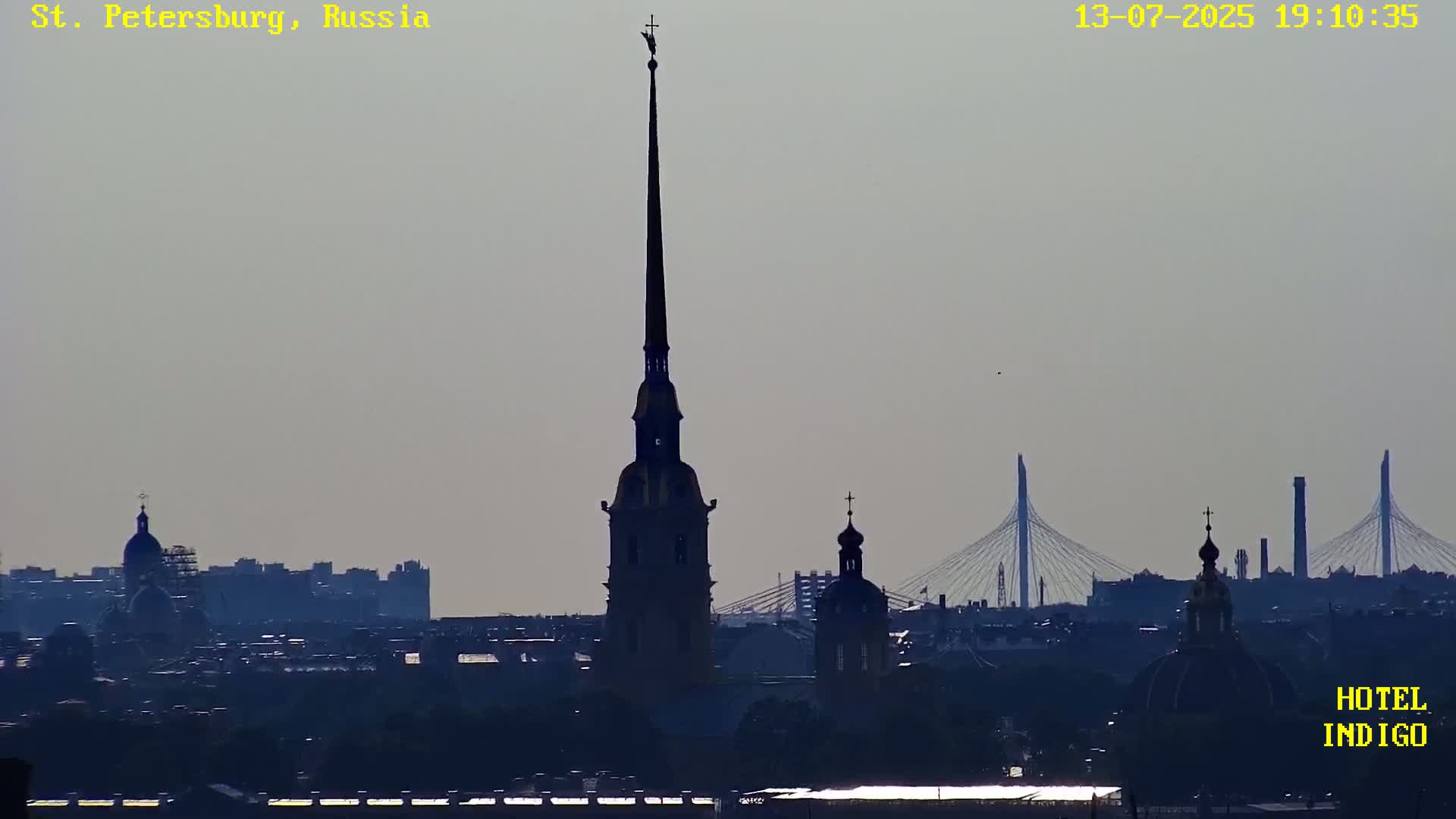 St. Petersburg Panaromic 360 Skyline Live Cam - Liteyny, Tsentralny, Saint Petersburg, Northwestern (Severo-Zapadnyy), Russia