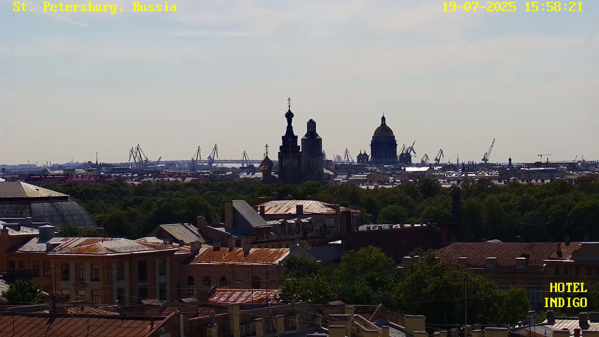 St. Petersburg Panaromic 360 Skyline Live Cam - Liteyny, Tsentralny, Saint Petersburg, Northwestern (Severo-Zapadnyy), Russia