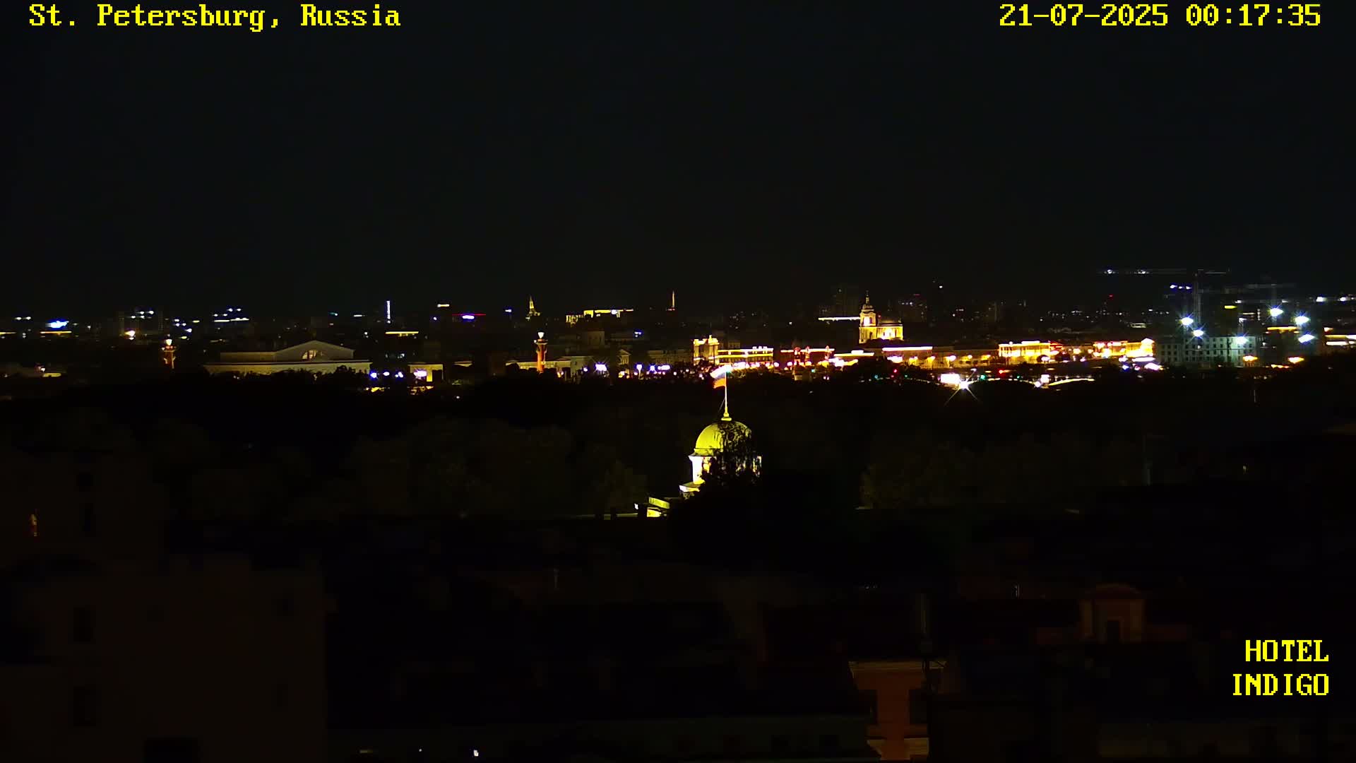 St. Petersburg Panaromic 360 Skyline Live Cam - Liteyny, Tsentralny, Saint Petersburg, Northwestern (Severo-Zapadnyy), Russia