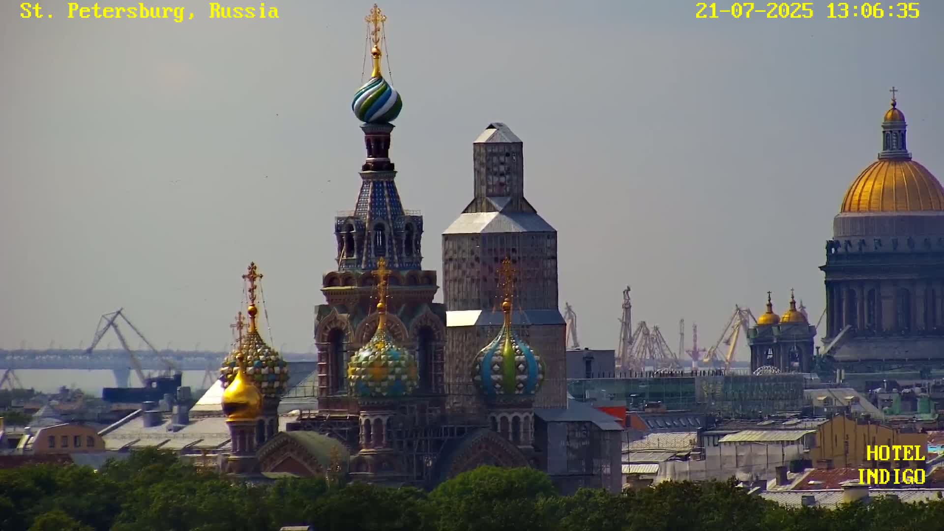 St. Petersburg Panaromic 360 Skyline Live Cam - Liteyny, Tsentralny, Saint Petersburg, Northwestern (Severo-Zapadnyy), Russia