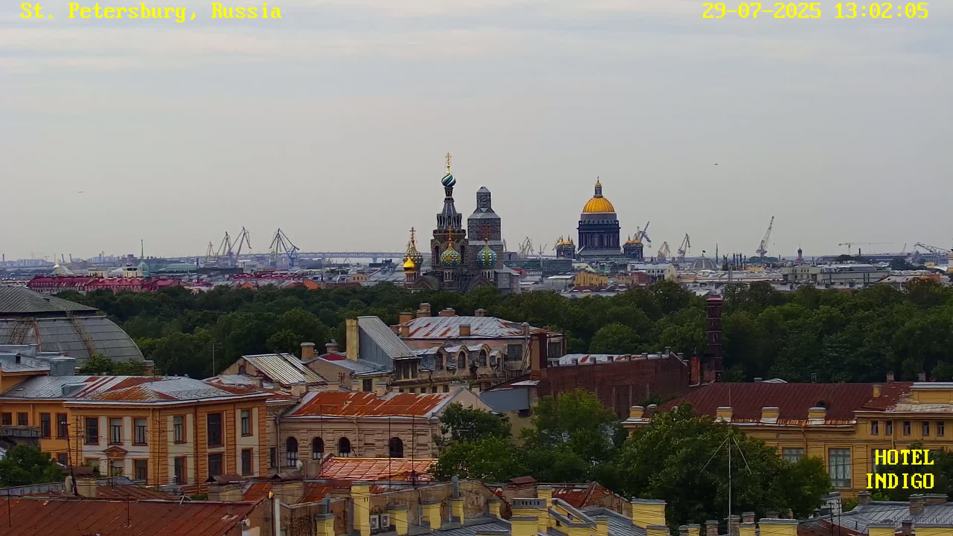 St. Petersburg Panaromic 360 Skyline Live Cam - Liteyny, Tsentralny, Saint Petersburg, Northwestern (Severo-Zapadnyy), Russia