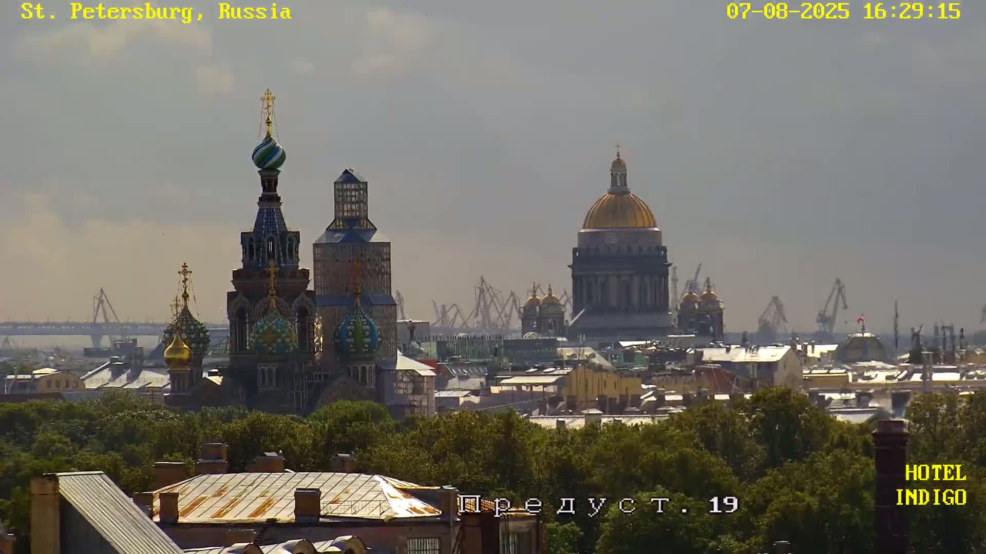 St. Petersburg Panaromic 360 Skyline Live Cam - Liteyny, Tsentralny, Saint Petersburg, Northwestern (Severo-Zapadnyy), Russia