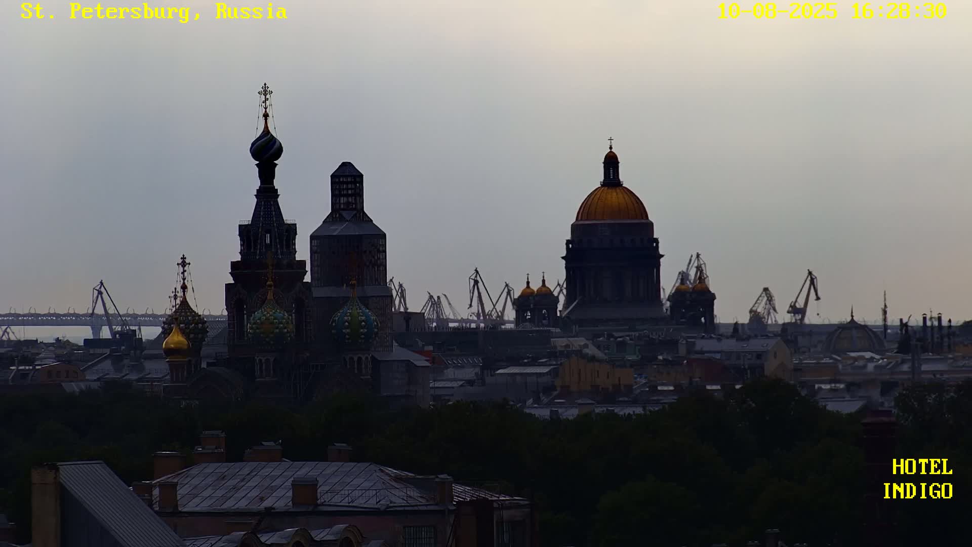 St. Petersburg Panaromic 360 Skyline Live Cam - Liteyny, Tsentralny, Saint Petersburg, Northwestern (Severo-Zapadnyy), Russia